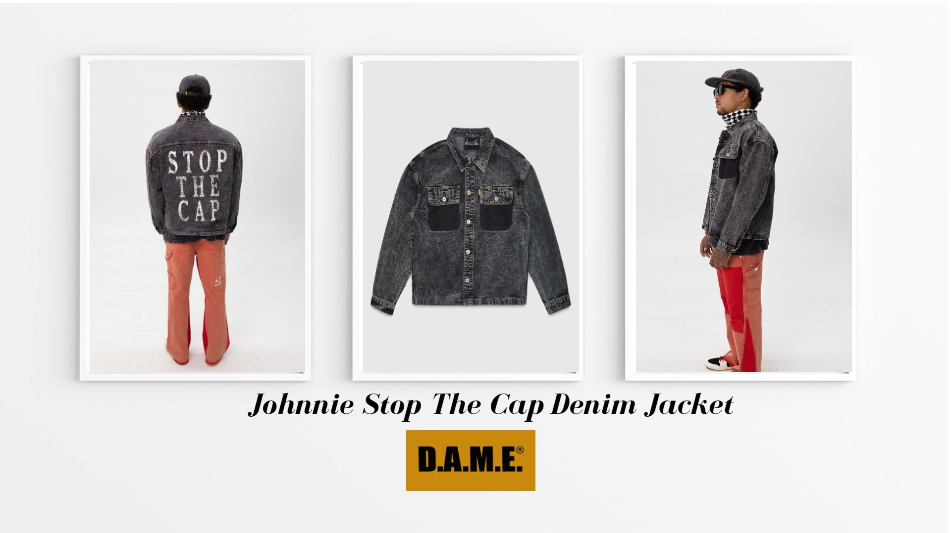 The Trendsetter's Ultimate Guide to Johnnie's Stop The Cap Denim Jacket: The Must-Have Piece in Dame Apparel Collections
