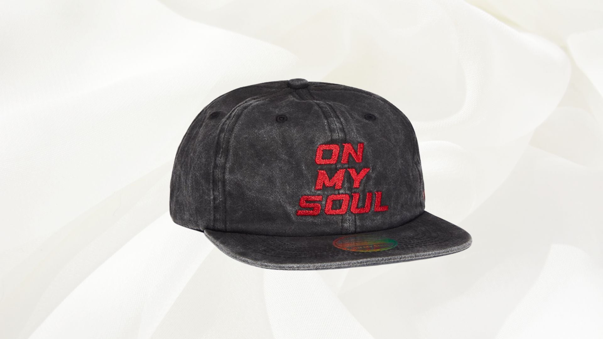 Elevate Your Style with the 'On My Soul' Stone Wash Hat by DAMEAPPAREL